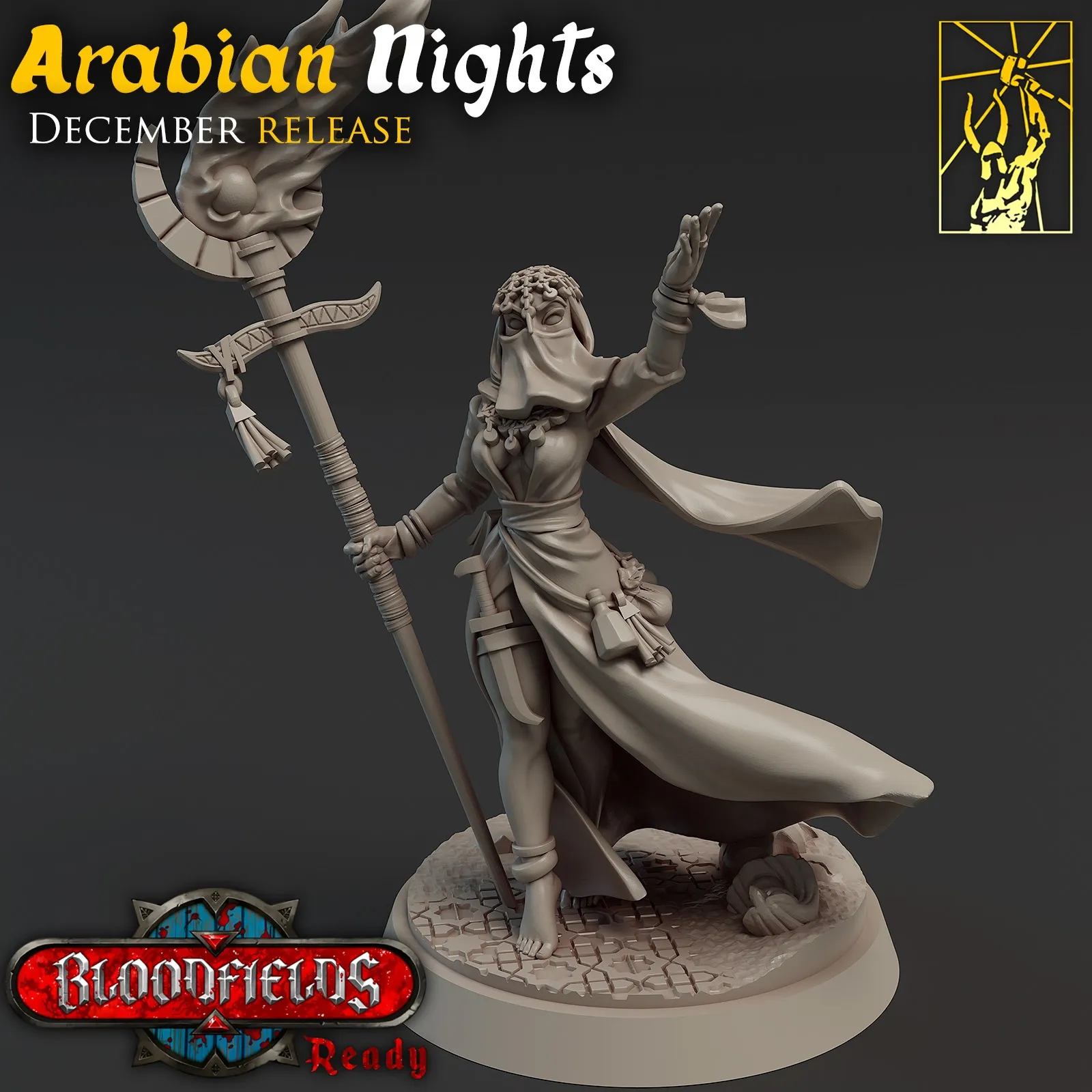 humana, feminino, arabe, deserto, areia, mulher