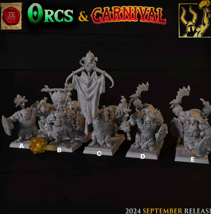 orc de carnaval, masculino, homem