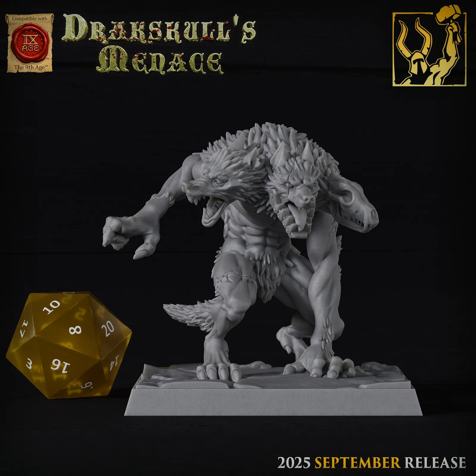 Lobisomem, Cerberus, morto vivo, lider, orc