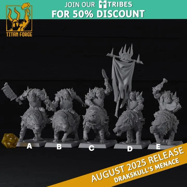 orc, lobos, guerreiros, montaria